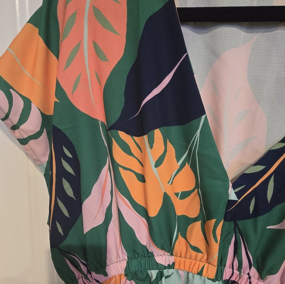 Cupshe Multicolor Tropical Print Dress 🌴☀️ - Picture 4 of 4